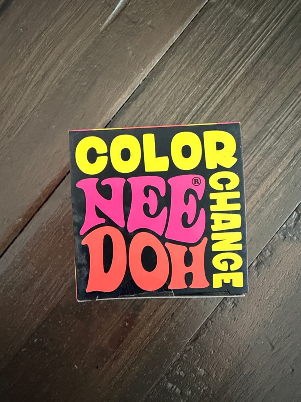 Needoh Color Change Stress Ball - Yellow